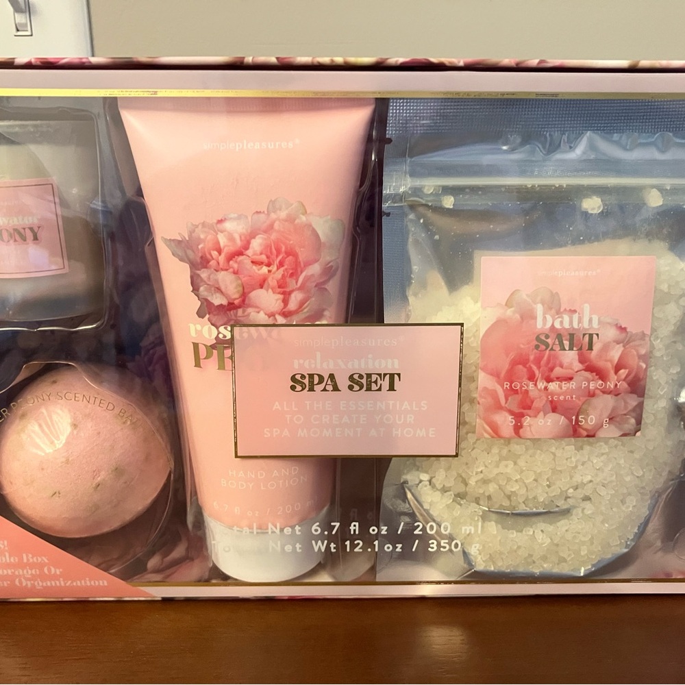 Spa bath set